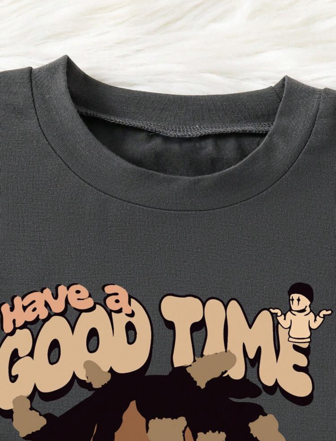 Kids Cartoon Print Two-Piece Set