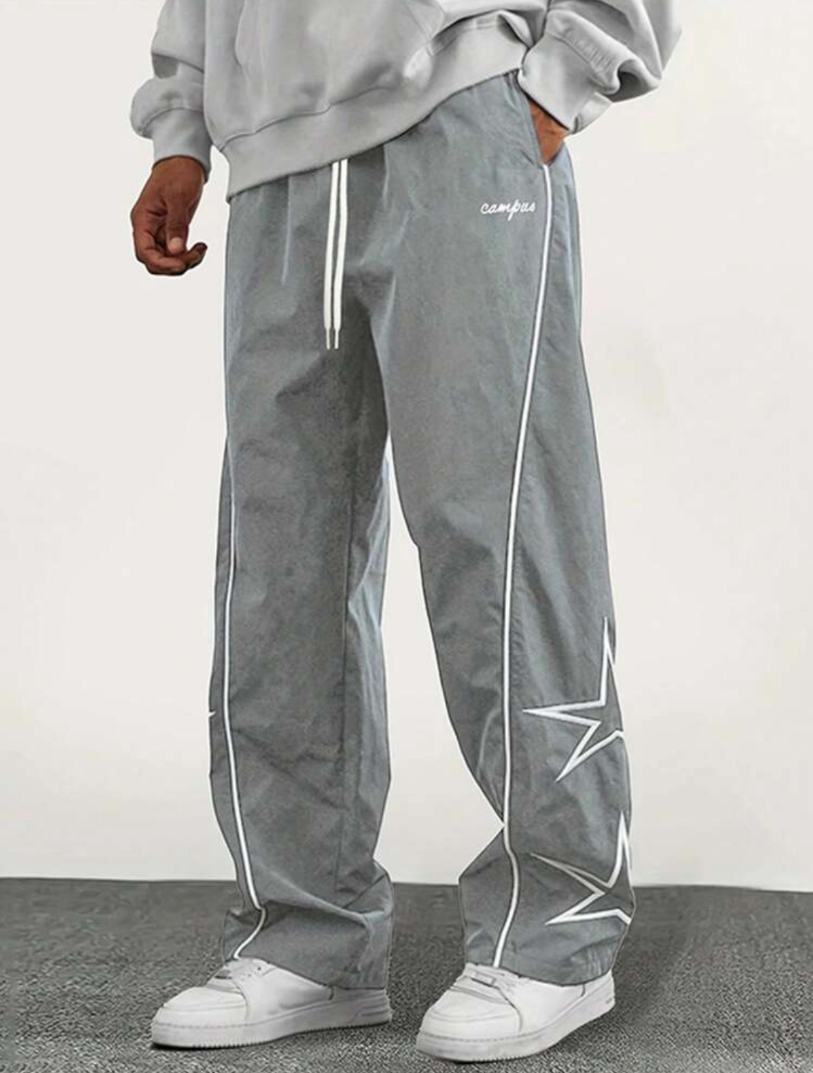Star Print Jogger Pants