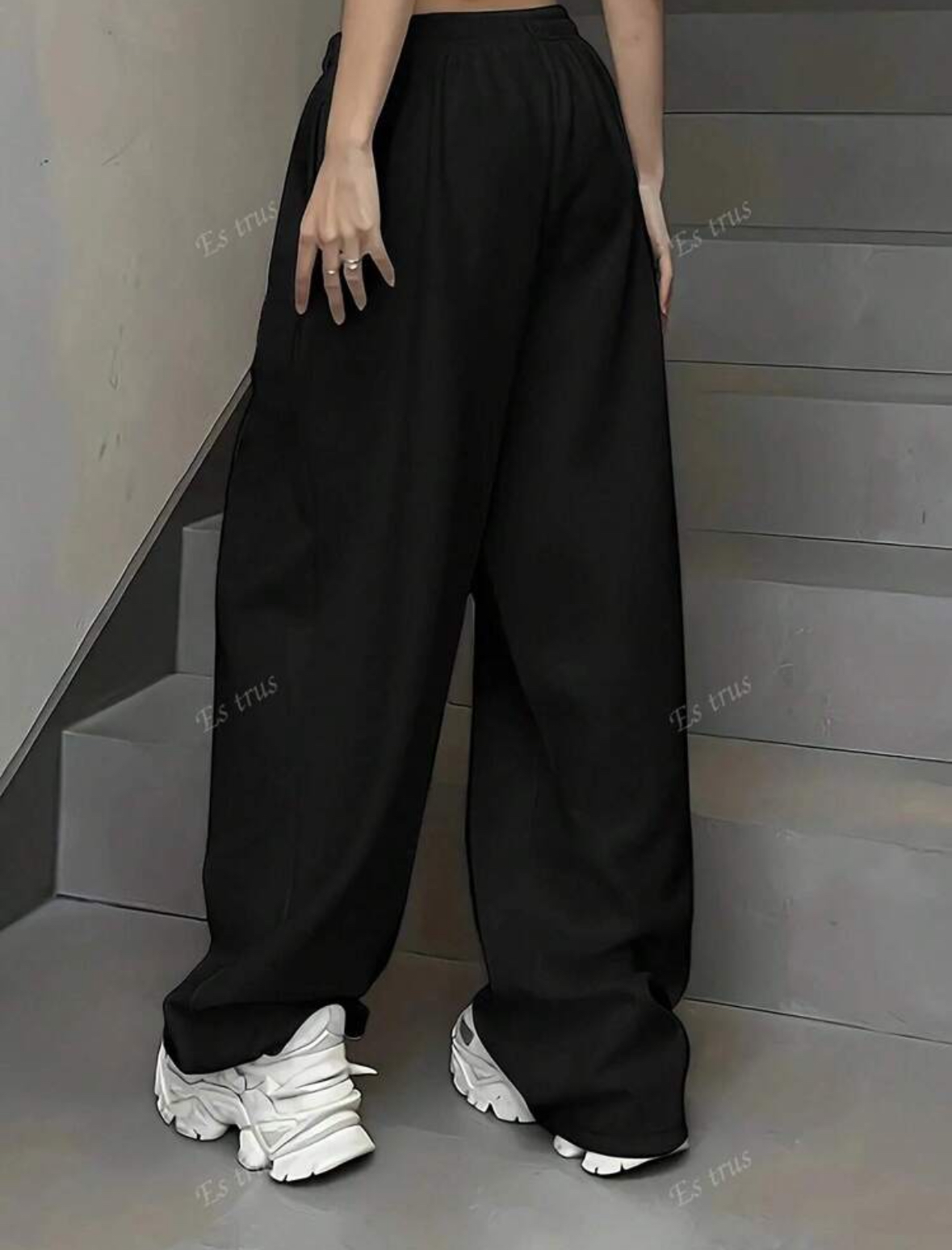 Graffiti Print Jogger Pants