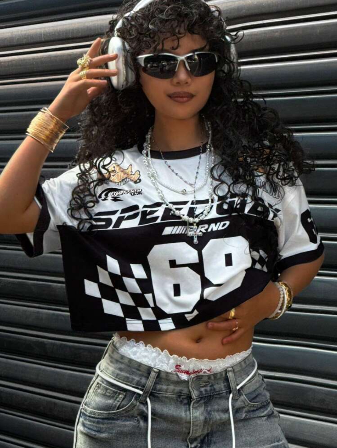 Speedway Crop Top