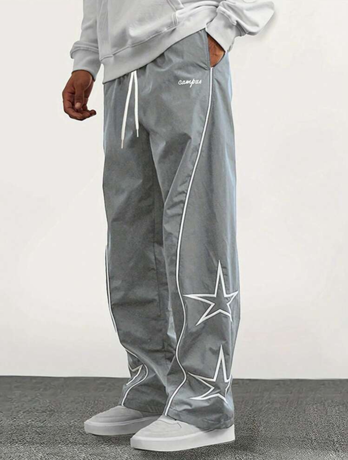 Star Print Jogger Pants