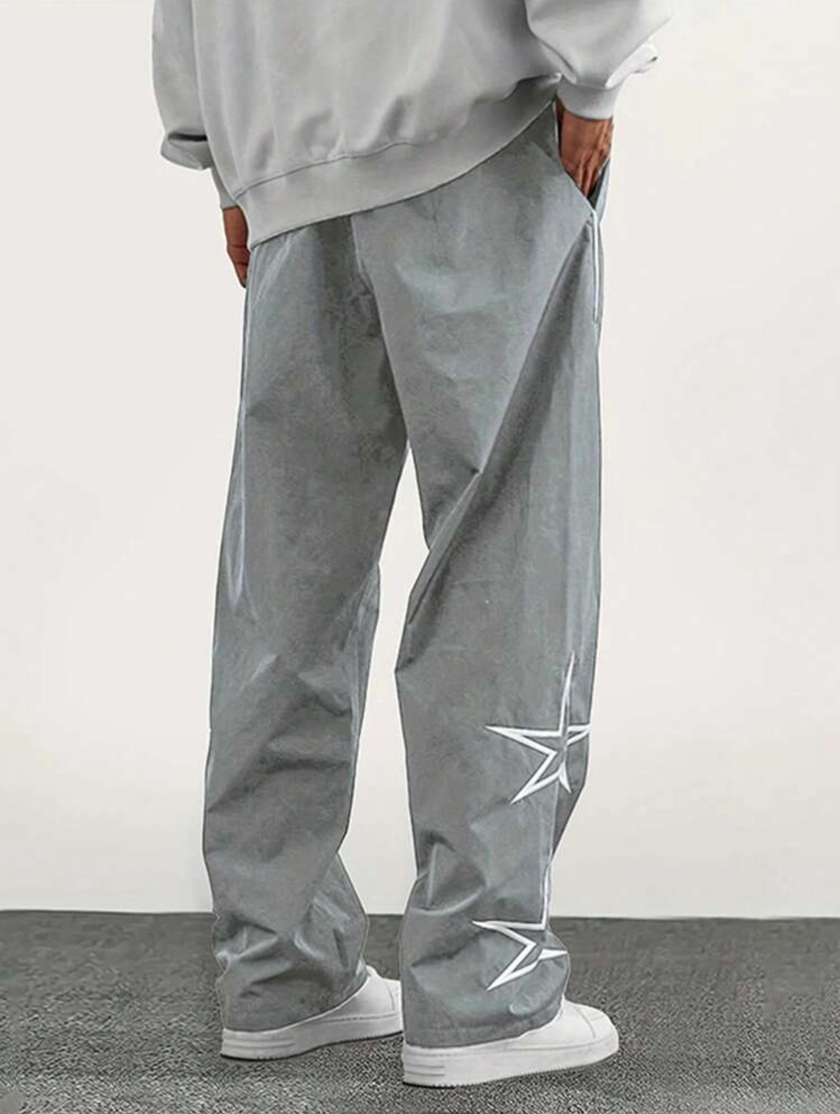 Star Print Jogger Pants