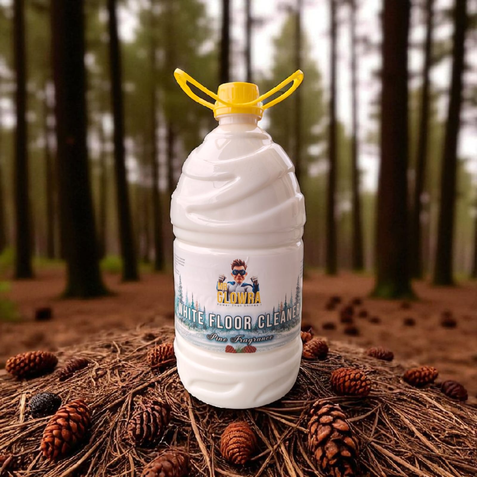 Mr Glowra White Floor Cleaner