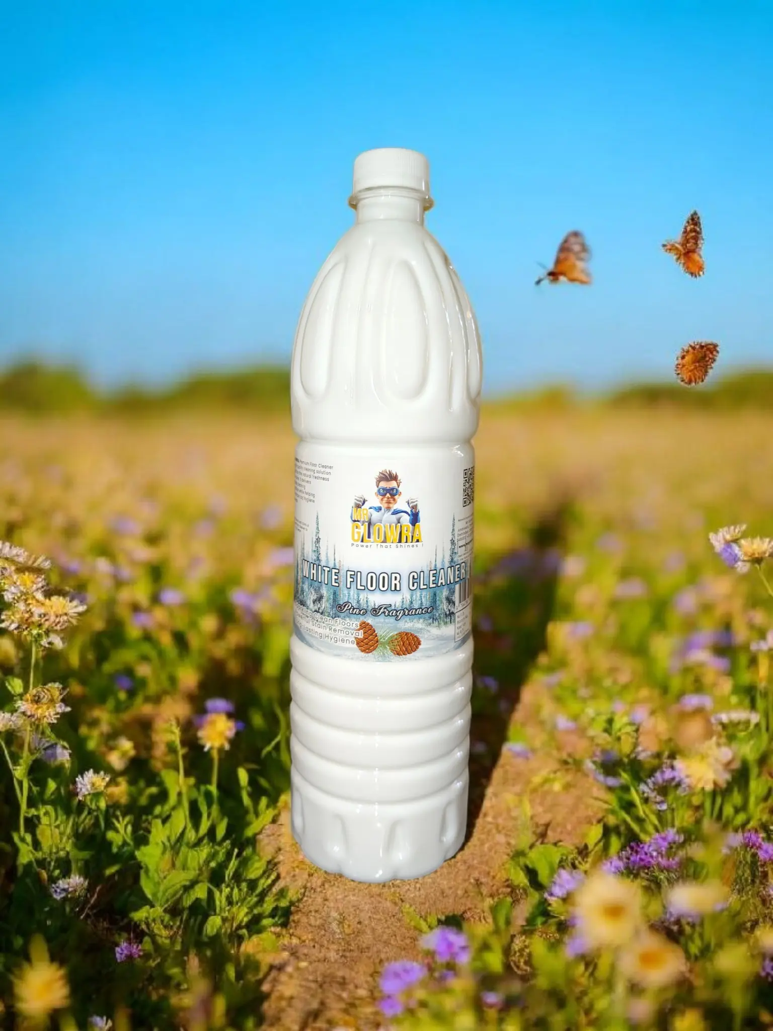 Mr Glowra White Floor Cleaner 1 L