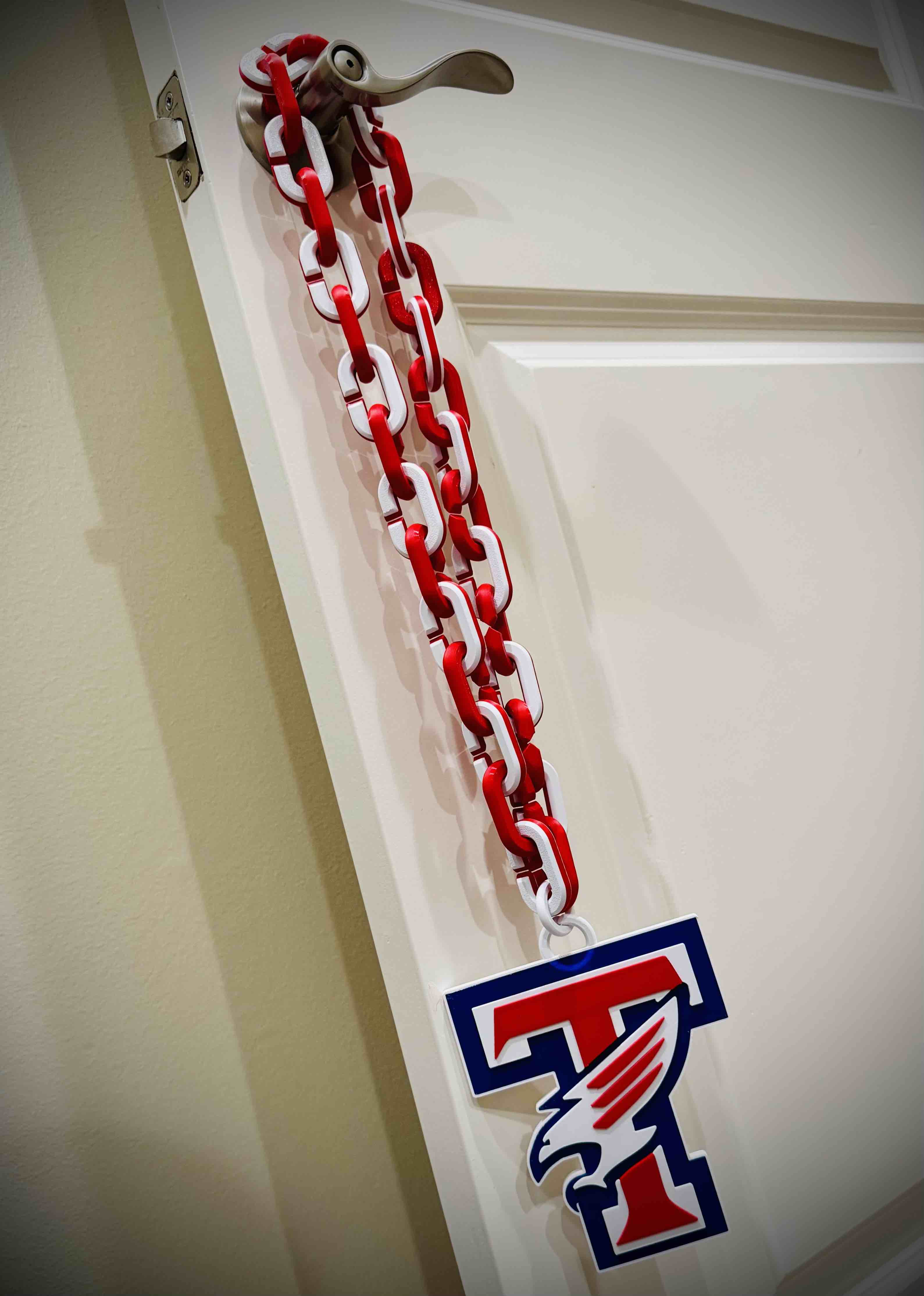 Tompkins Falcons High School Hype Spirit Chain and Pendant Collectible