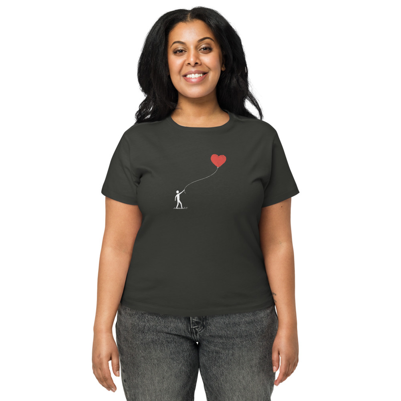 'The Soaring Heart' High-Waisted Tee