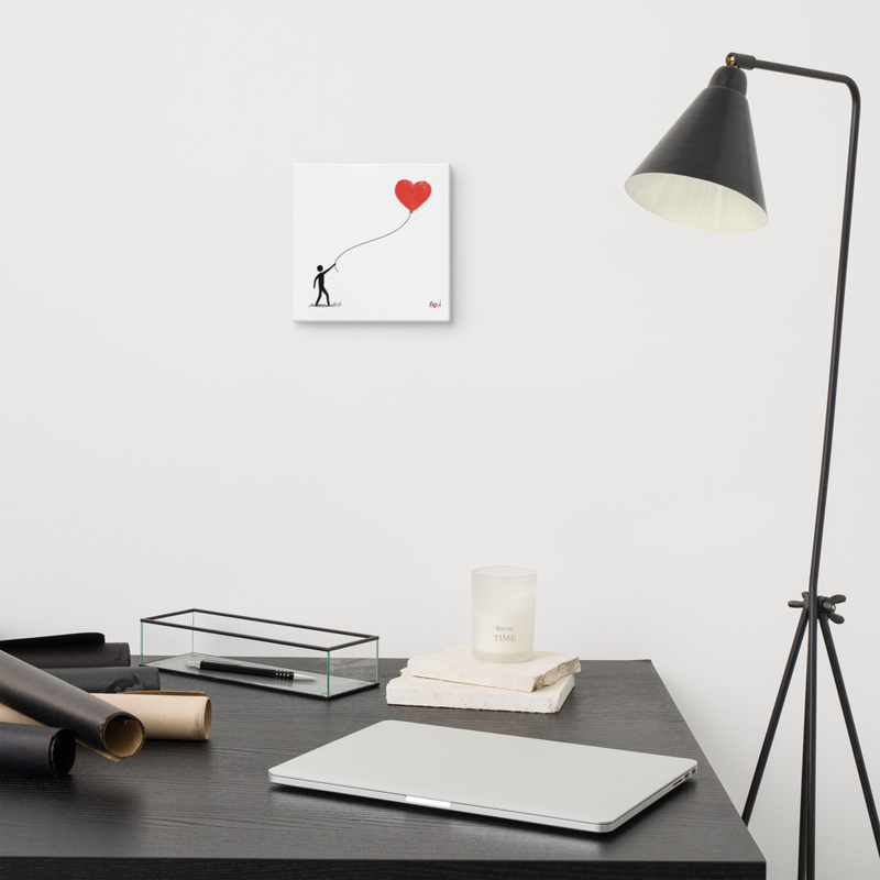 The Soaring Heart - Canvas Art Print Inc Shipping