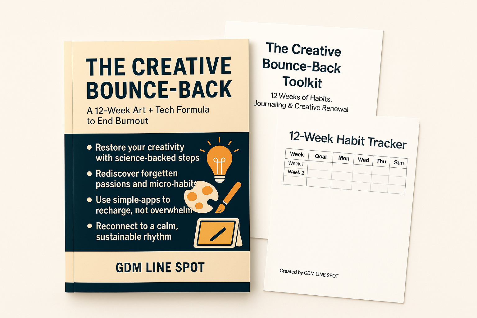 The Creative Bounce‑Back: A 12-Week Art + Tech Formula to End Burnout