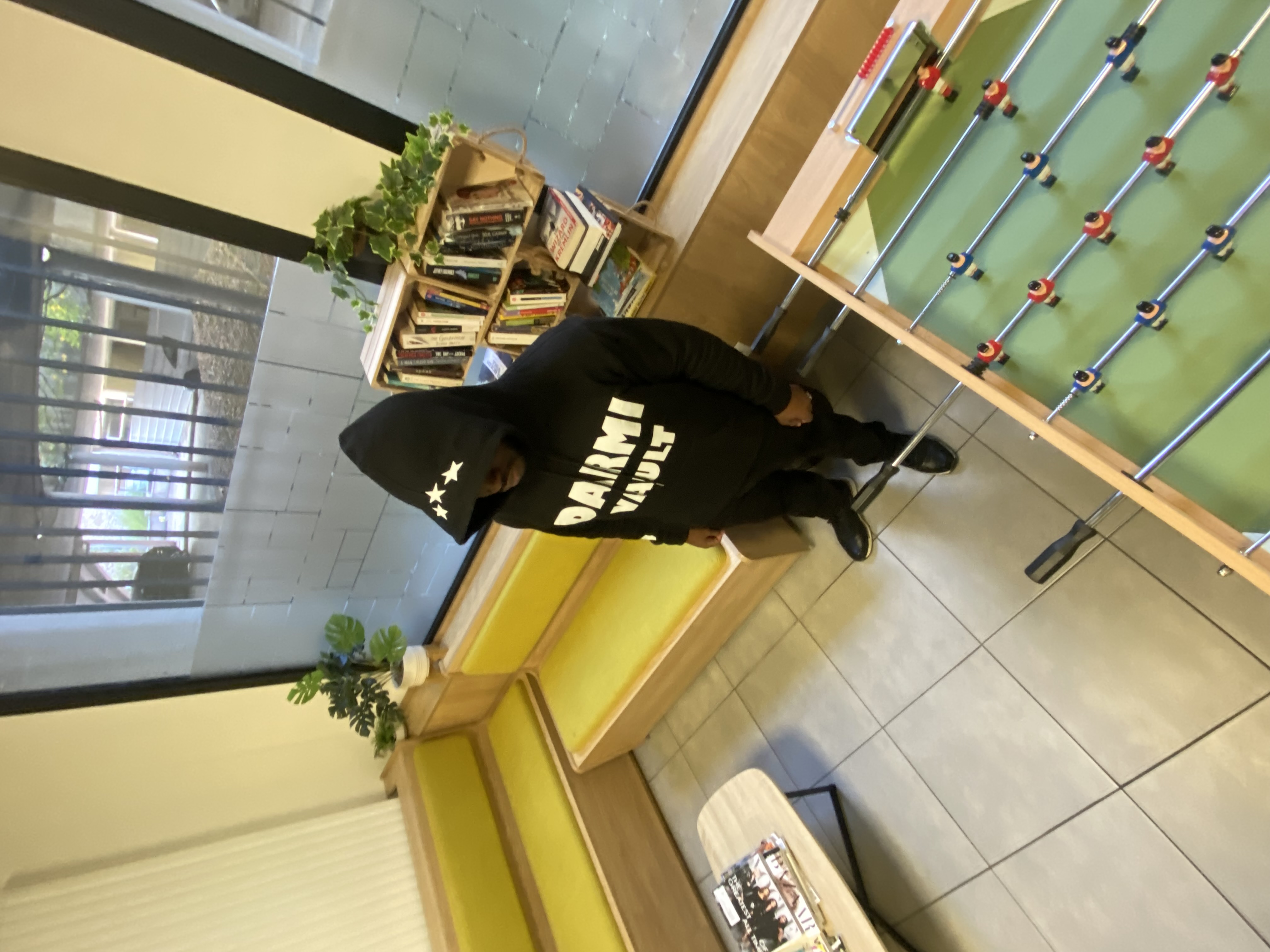 DARMI VAULT Black Hoodie
