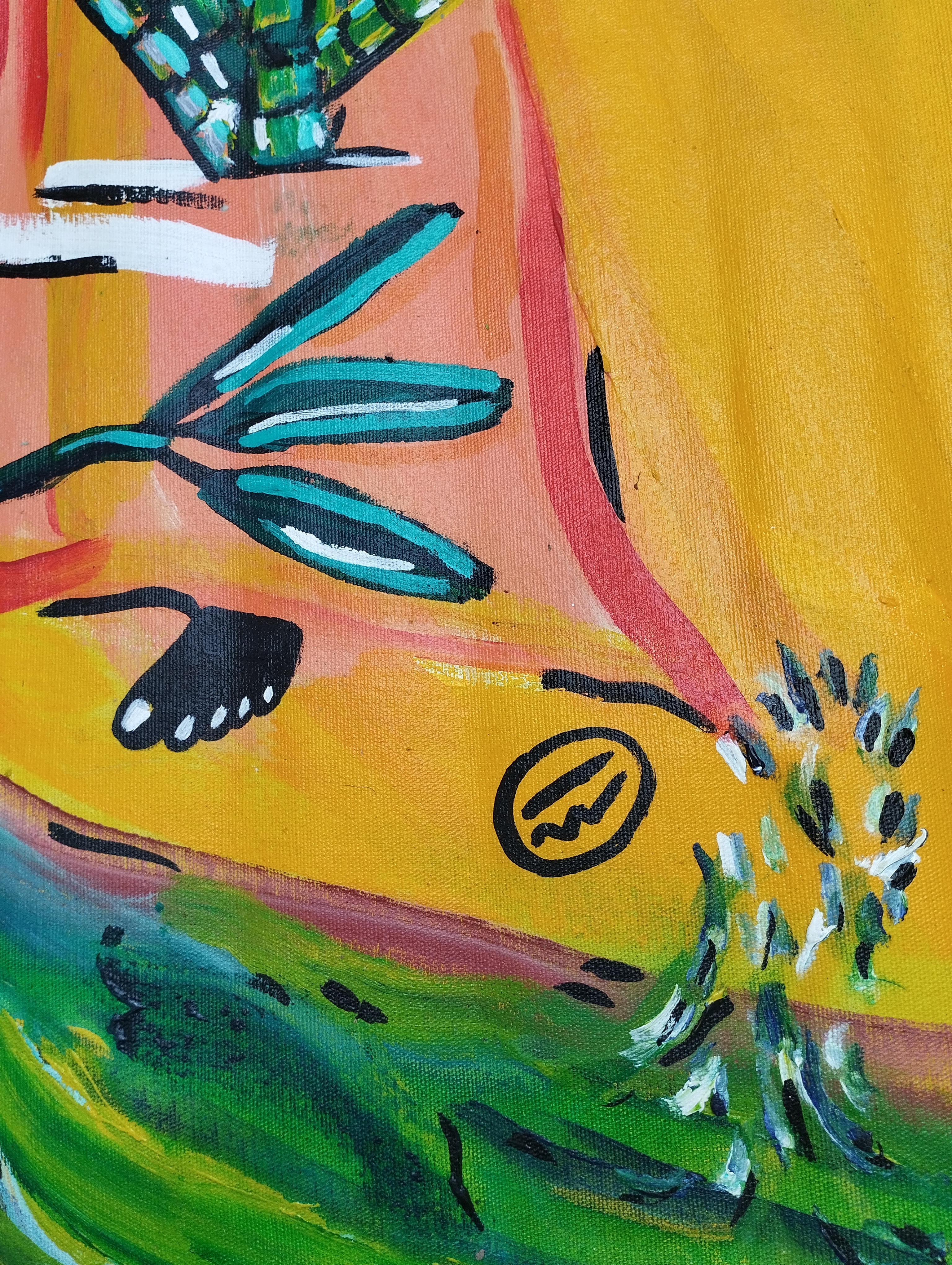 Lavadeiras: rio em mar de bambus