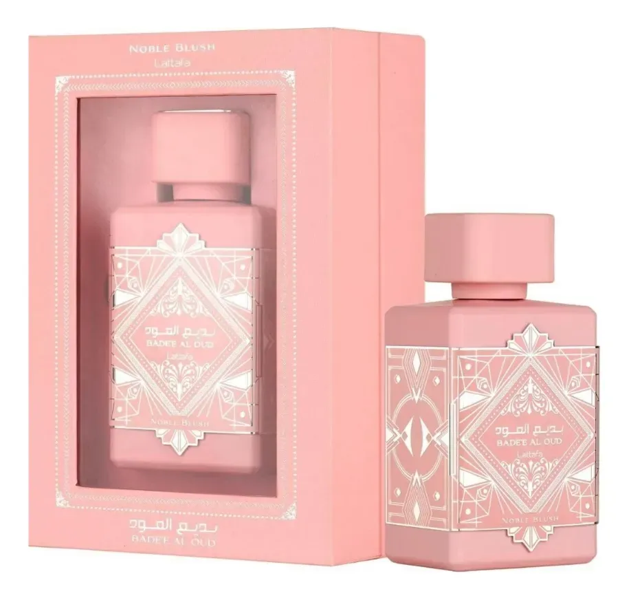Perfume Bade’e Al Oud Noble Blush by Lattafa – Feminino Eau de Parfum 100 mL