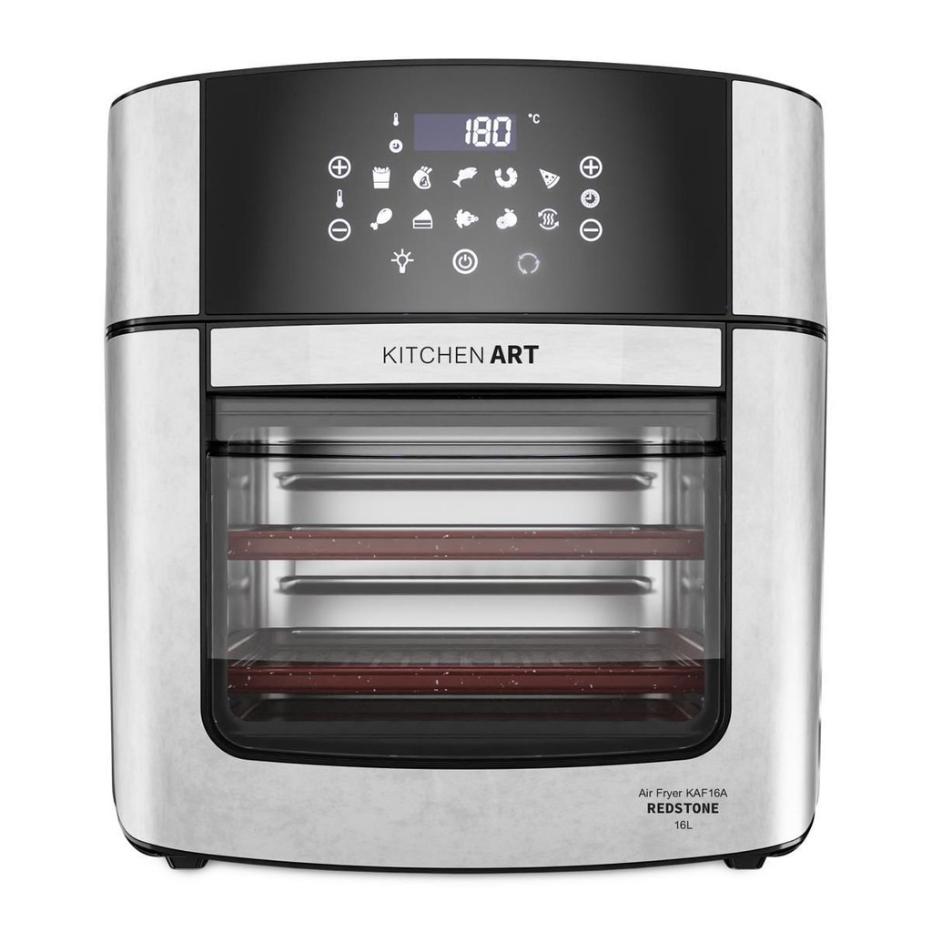 Air Fryer Kitchen Art 16L 4 em 1: A Revolução Digital com Espeto Rotisserie que Sua Cozinha Precisa!
