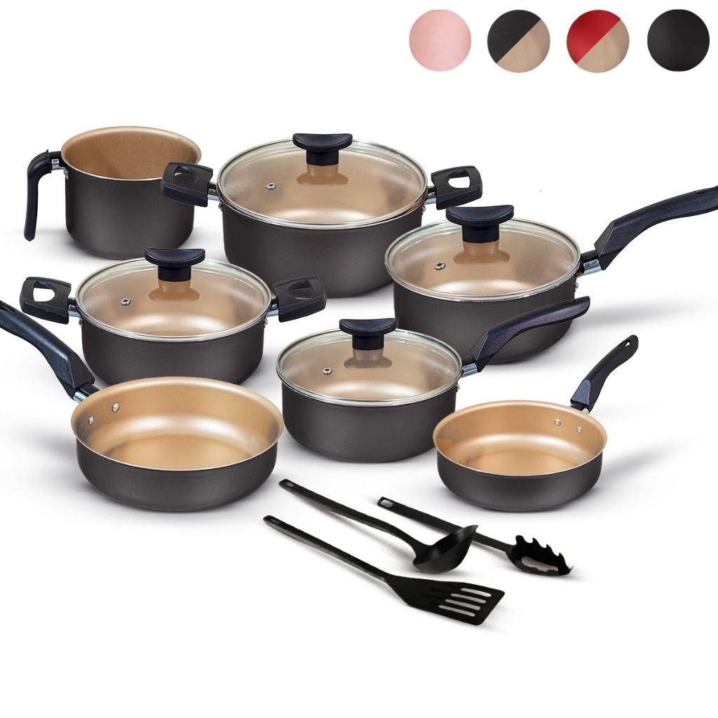 Conjunto de Panelas Antiaderente Trofa – Marpal 10 Peças | Cozinha Moderna e Prática