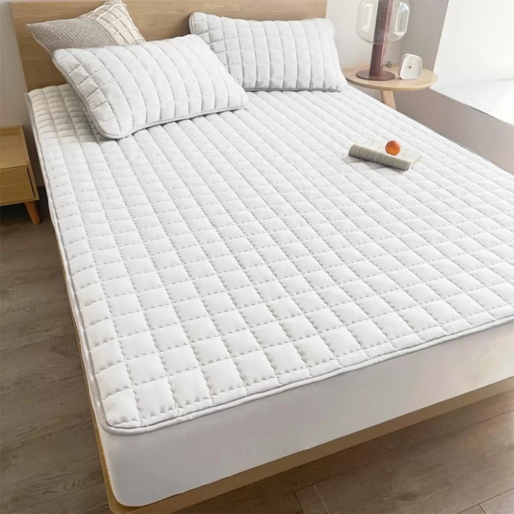 Protetor de Colchão 100% Impermeável e Matelado com Elástico - Proteção Completa para a Sua Noite