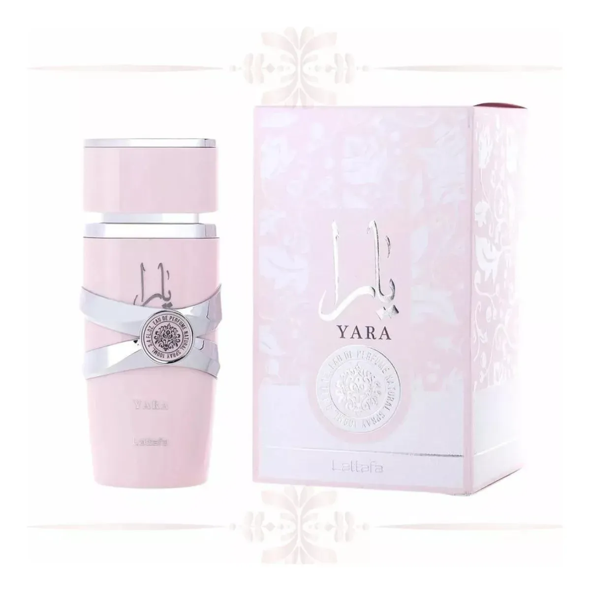 Lattafa Yara Rose Eau de Parfum Feminino 100 mL – Luxo, Elegância e Delicadeza Floral