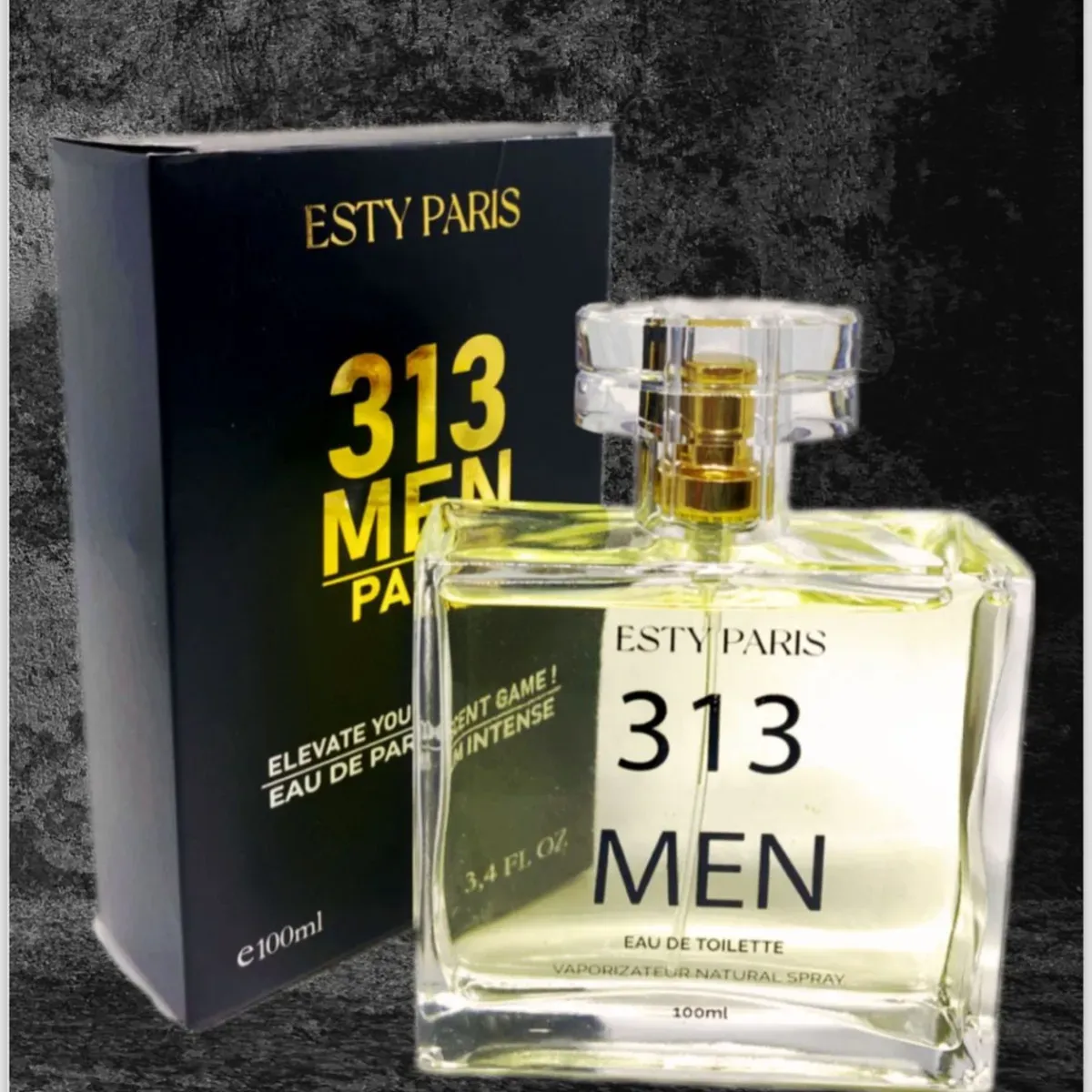 313 Men Fragancia Paris 100ml – Perfume Masculino com Feromônio | A Essência Mais Vendida para Sedução e Confiança