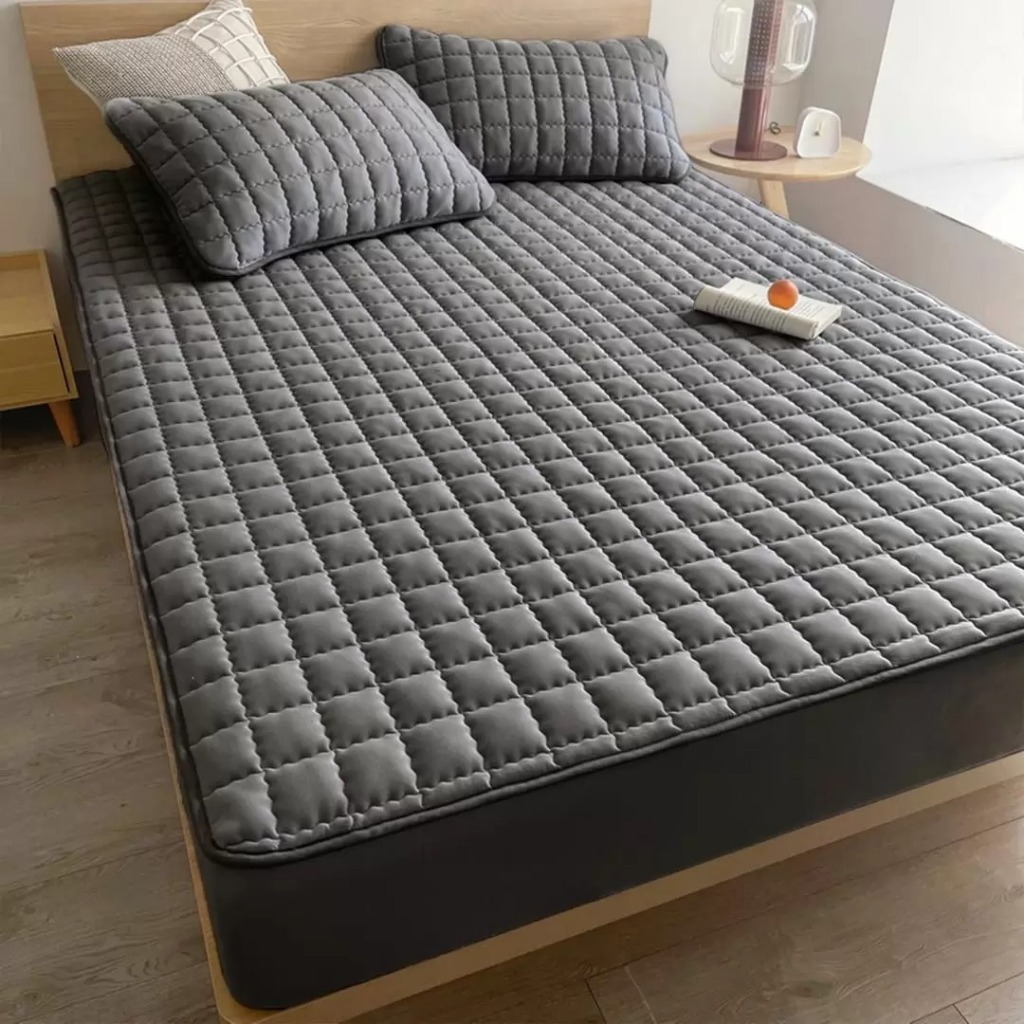 Protetor de Colchão 100% Impermeável e Matelado com Elástico - Proteção Completa para a Sua Noite