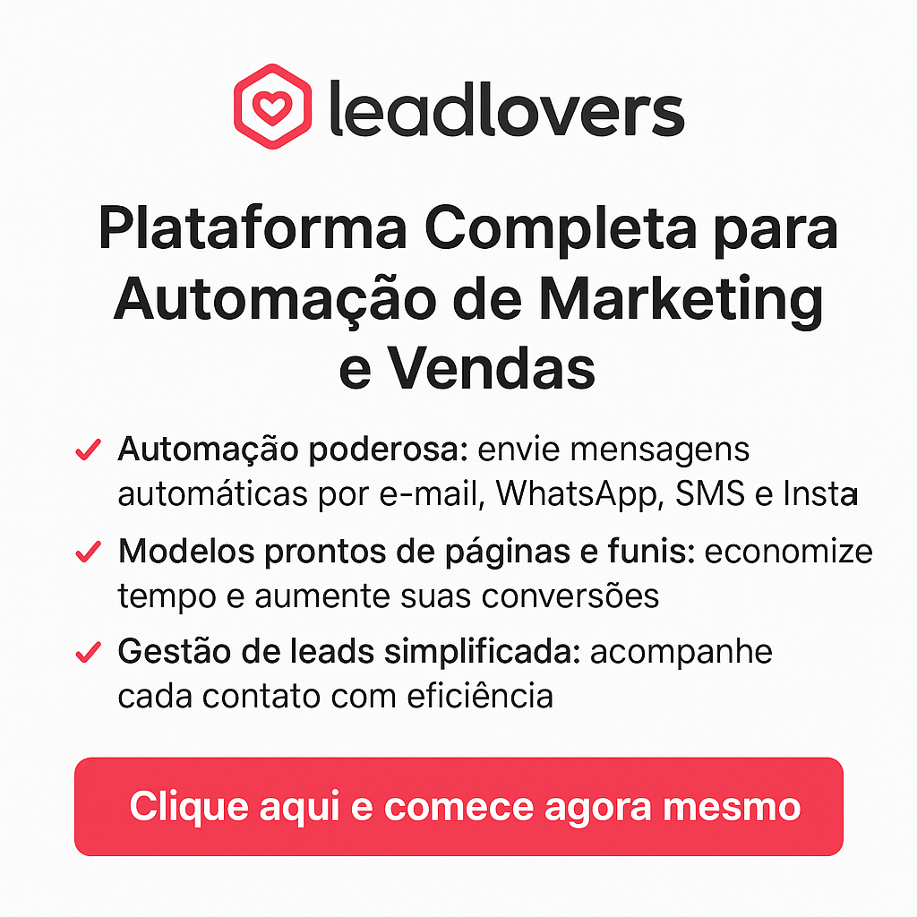 🚀 Leadlovers – Automatize seu Marketing & Vendas em Um Só Lugar