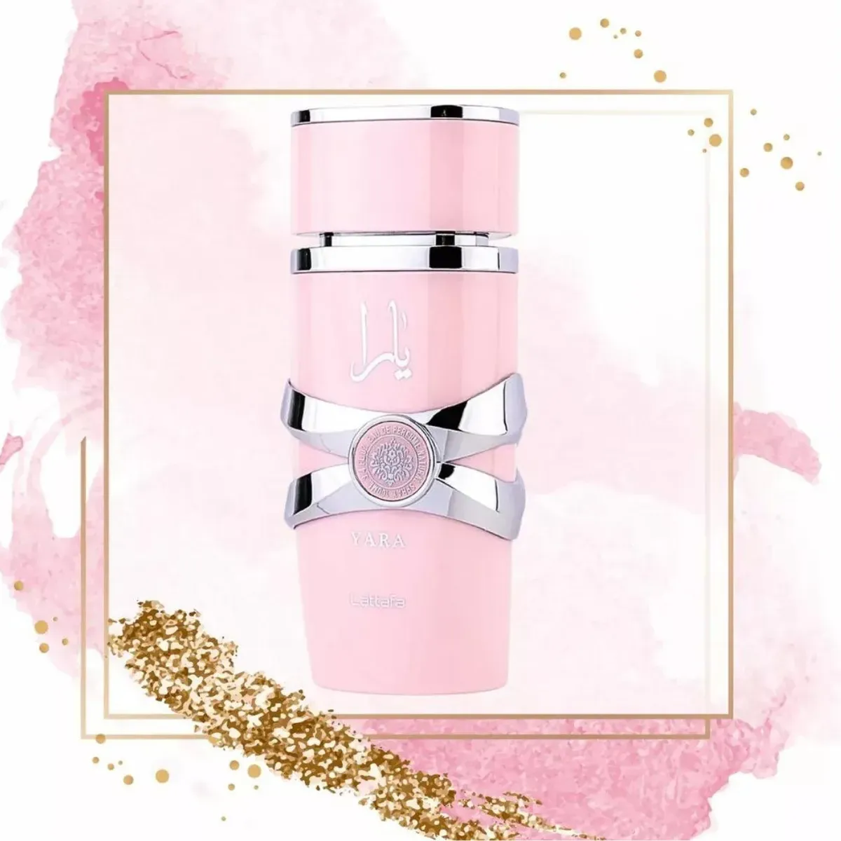 Lattafa Yara Rose Eau de Parfum Feminino 100 mL – Luxo, Elegância e Delicadeza Floral