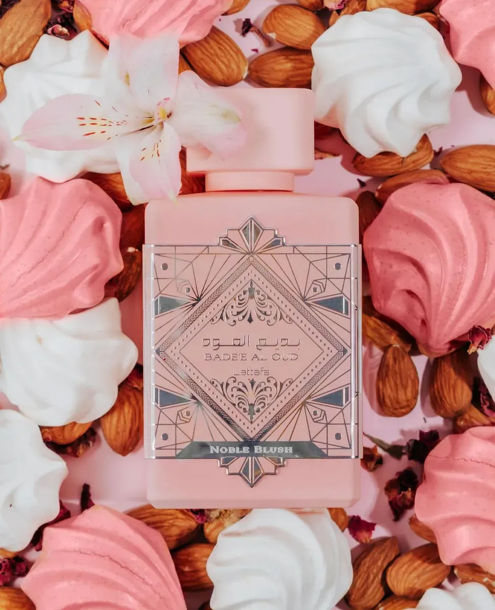 Perfume Bade’e Al Oud Noble Blush by Lattafa – Feminino Eau de Parfum 100 mL