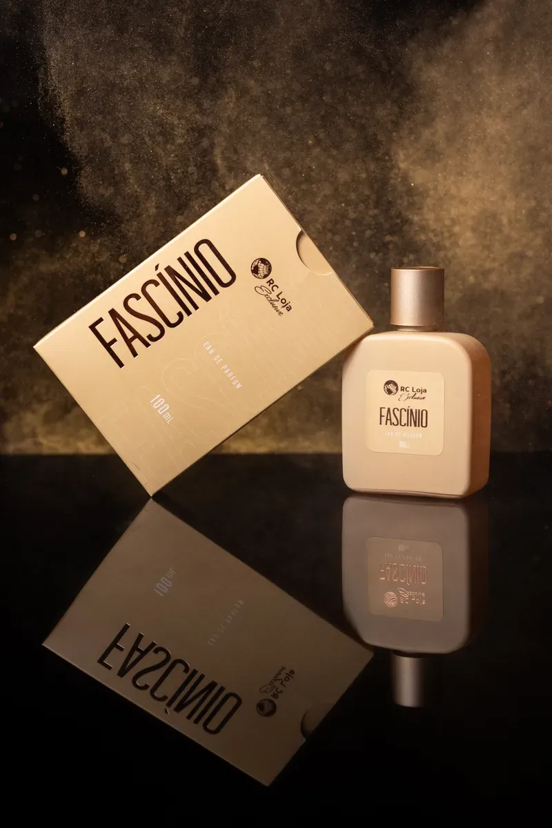 Fascínio Exclusive Eau de Parfum 100ml Unissex – Fragrância Floral Verde de Alta Fixação | Perfume Autorais RCLOJA
