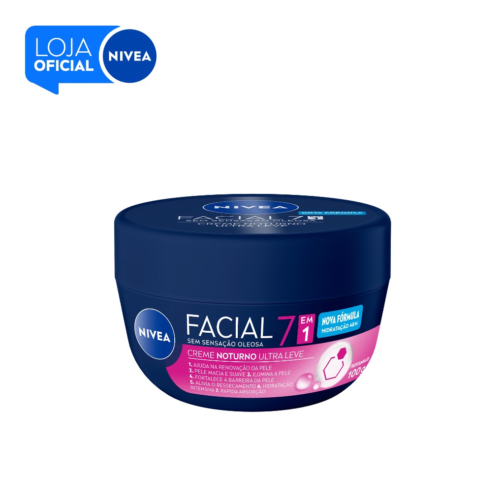 Nivea Facial 7 em 1 Creme Noturno