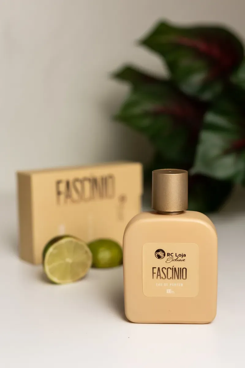 Fascínio Exclusive Eau de Parfum 100ml Unissex – Fragrância Floral Verde de Alta Fixação | Perfume Autorais RCLOJA