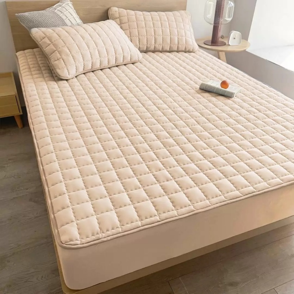 Protetor de Colchão 100% Impermeável e Matelado com Elástico - Proteção Completa para a Sua Noite