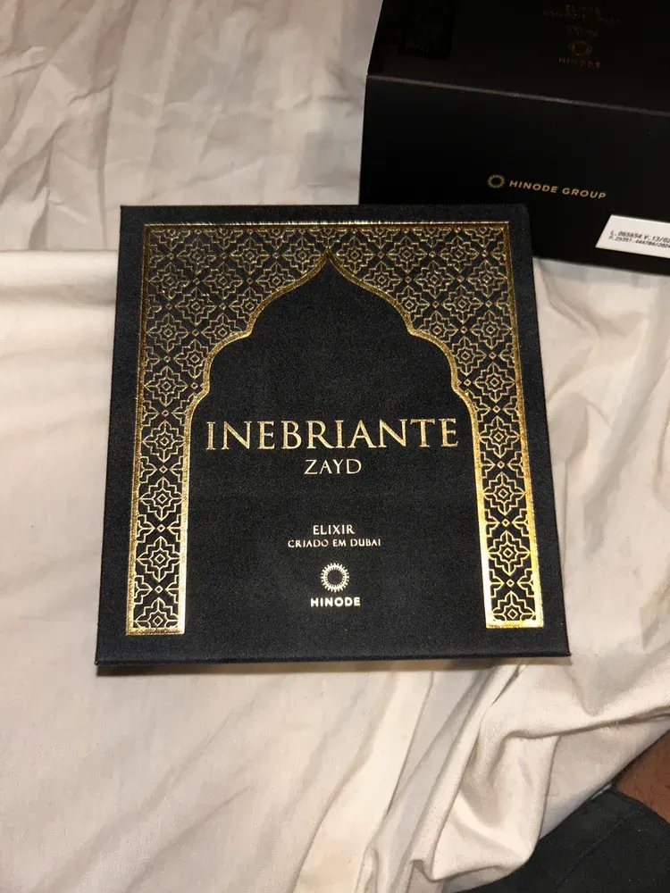Inebriante Zayd Elixir Parfum – Perfume Árabe de Luxo | Amadeirado Sedutor com Alta Fixação (Inspirado em Dubai)