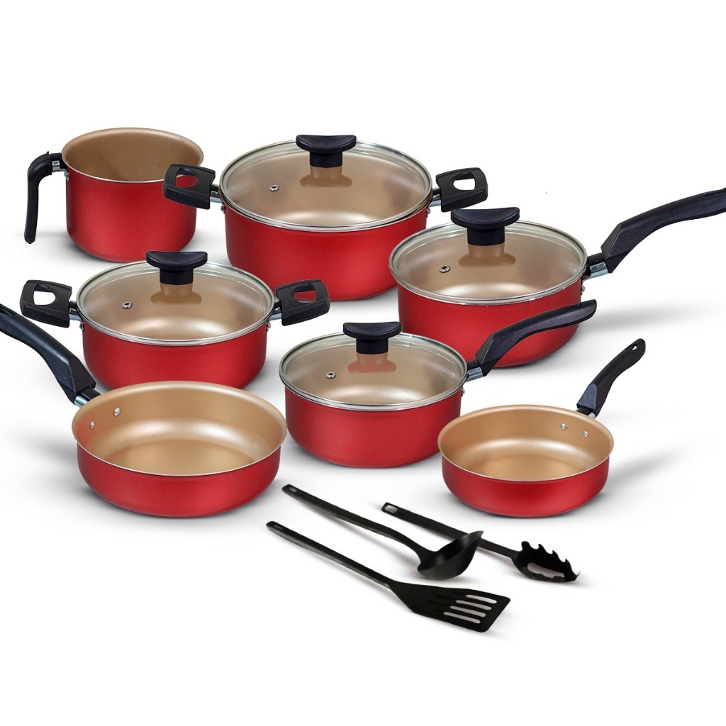 Conjunto de Panelas Antiaderente Trofa – Marpal 10 Peças | Cozinha Moderna e Prática
