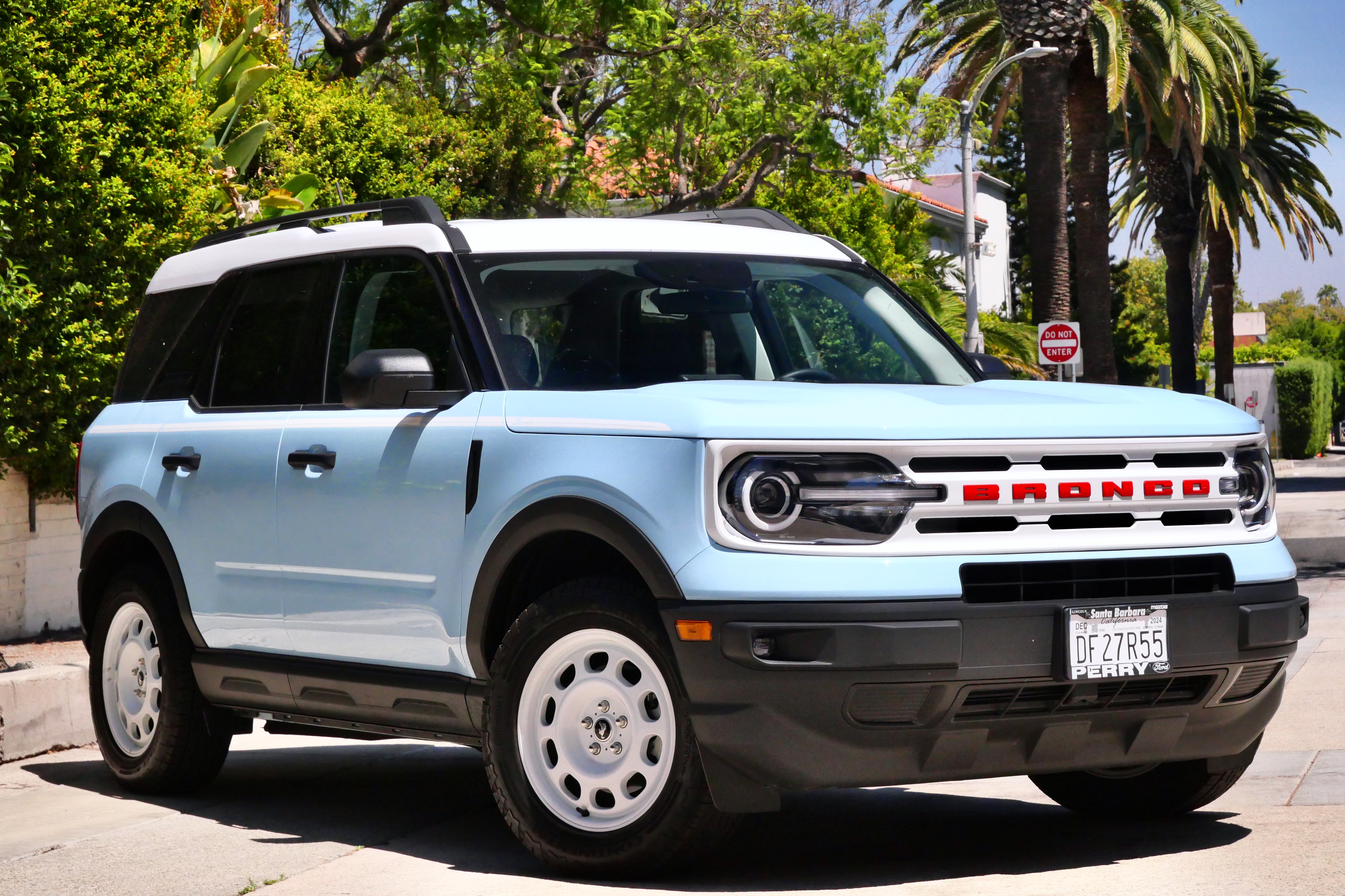  Ford Bronco Sport - Baby Blue on Black