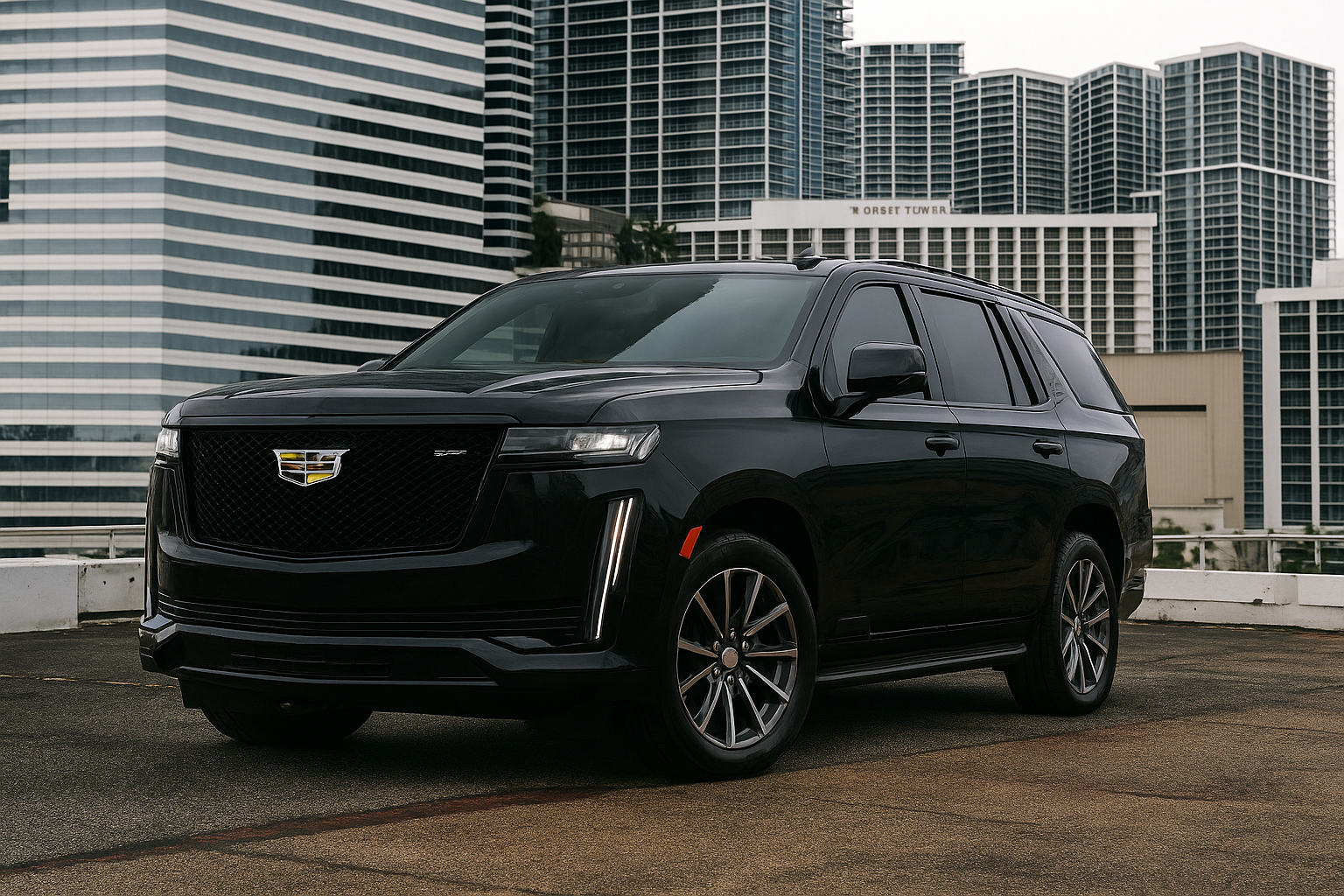 Cadillac Escalade – Black on Black