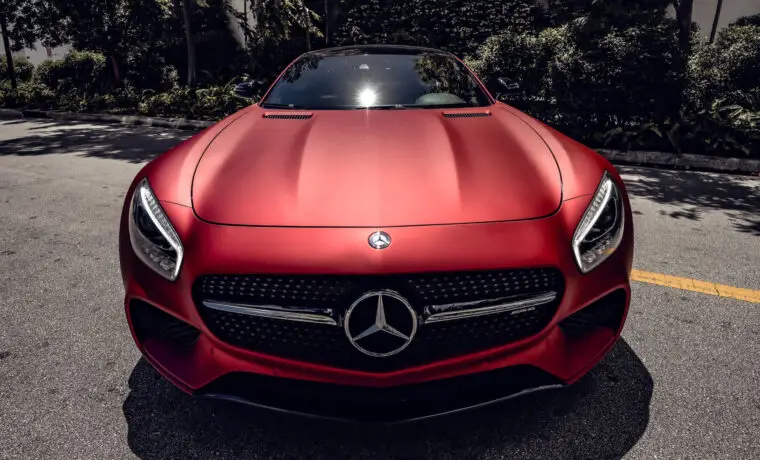 Mercedes-Benz AMG GTS – Matte Orange on Black