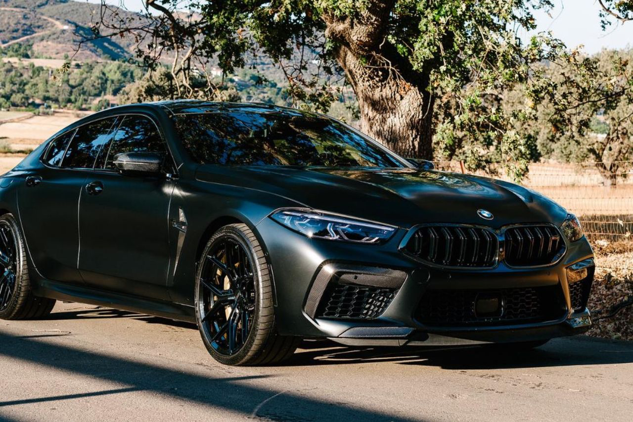 BMW M8 Competition Gran Coupe - Frozen Black Metallic w/ Matte Finish