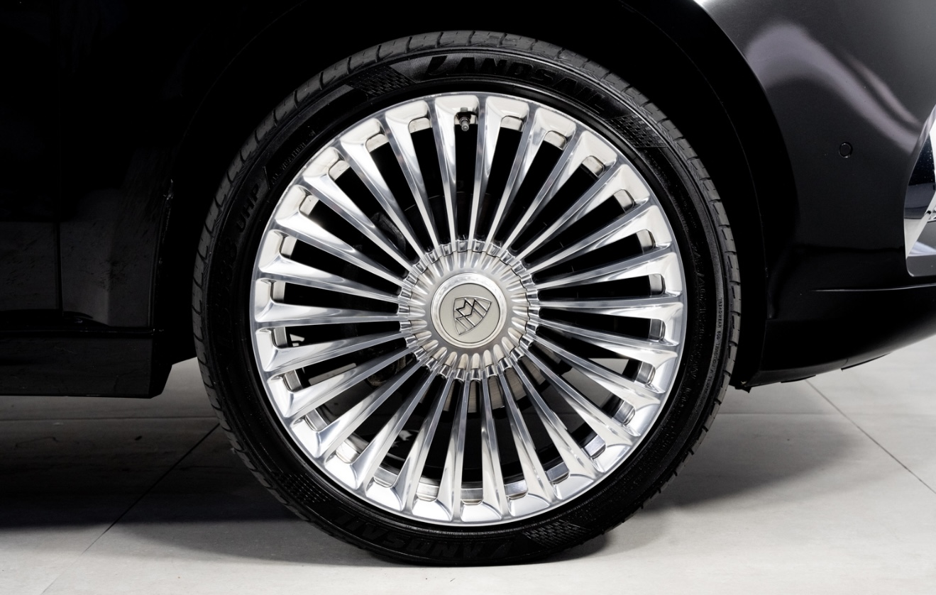 Chauffeur Service - Black Maybach Metris 