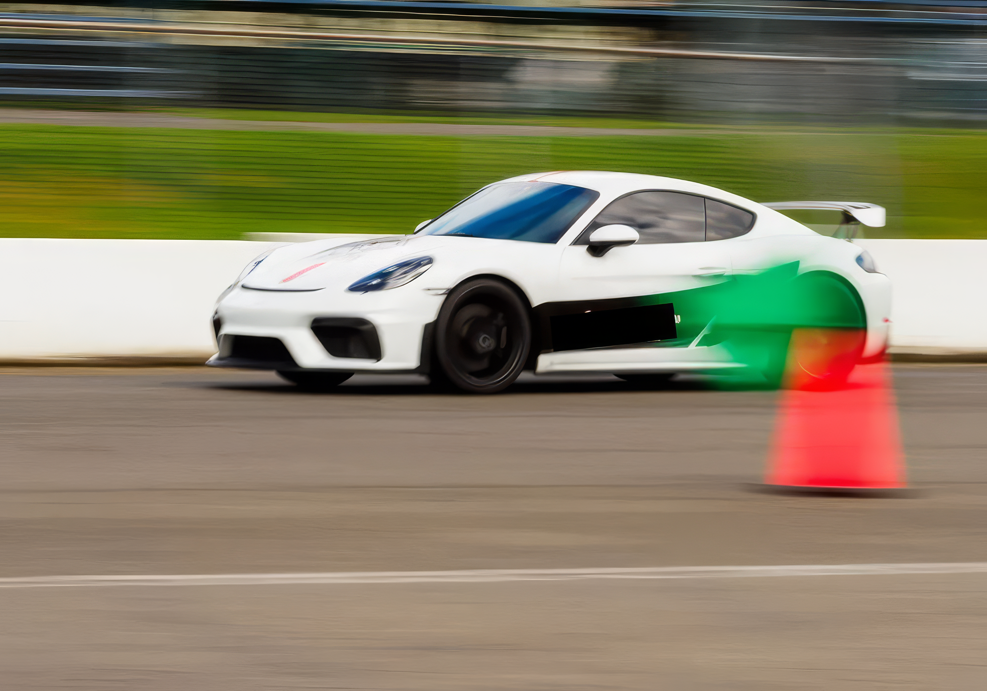 Track Driving - Experienced Lapping - Porsche 718 Cayman GT4 - Porsche White