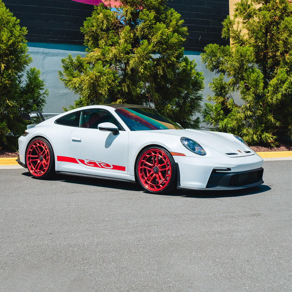 2022 Porsche 911 GT3 — White / Carrara White Metallic on Blac