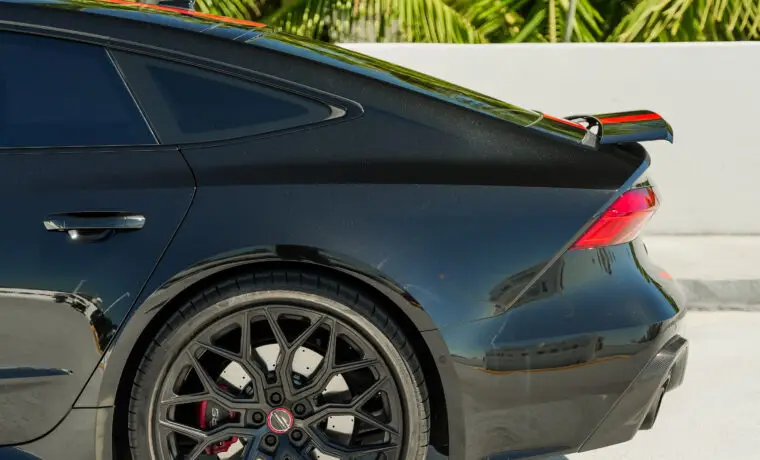 Audi RS7 – Black on Camel