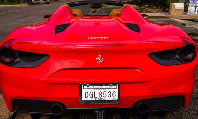 Ferrari 488 – Red on Peanut Butter