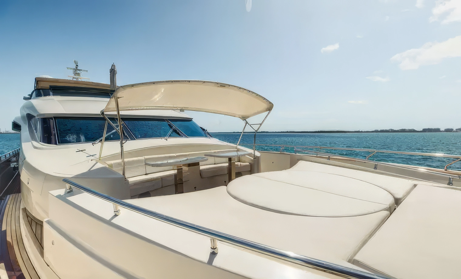 95' Dominator Flybridge - $7,400