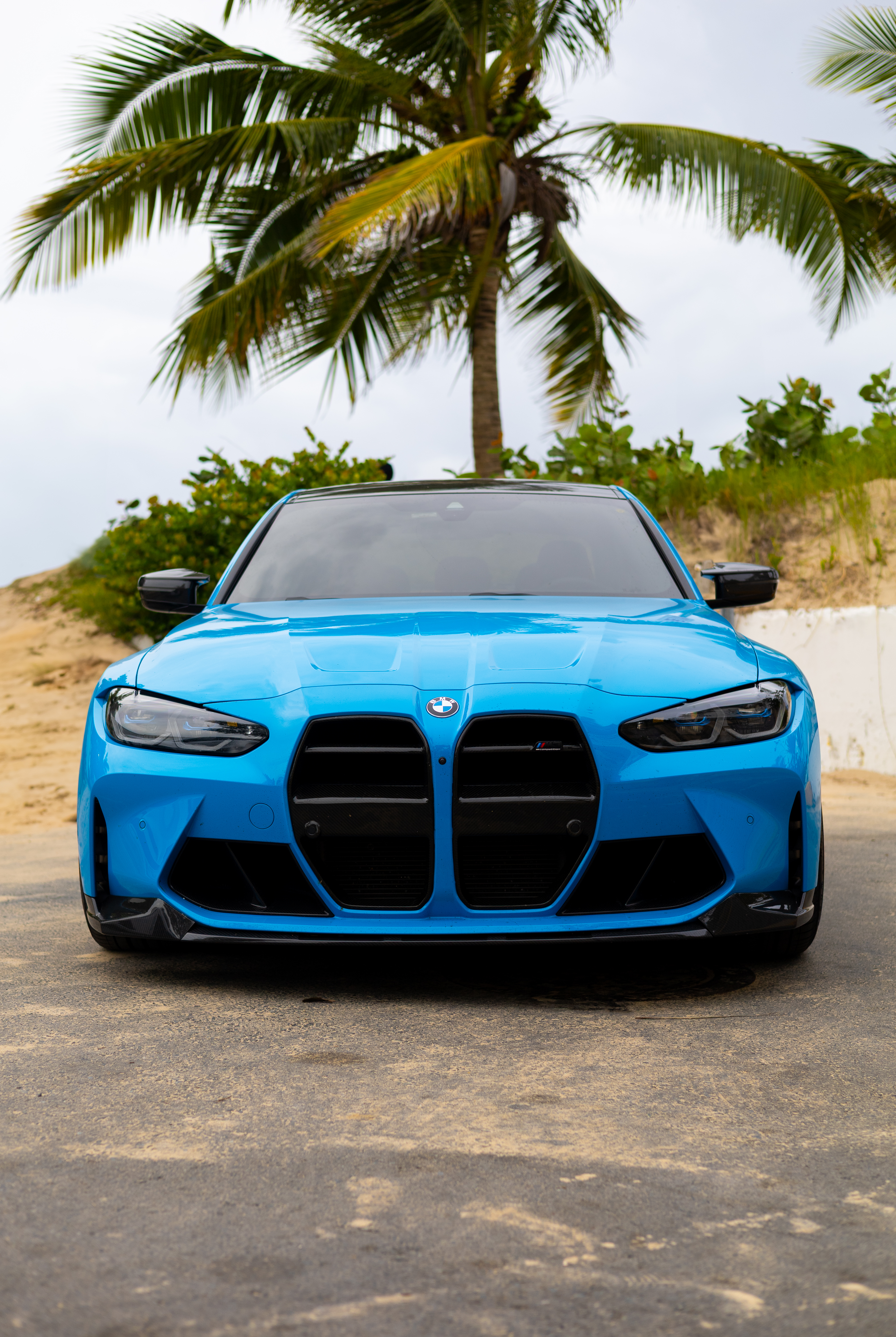 BMW M3 Competition - Blue on Orange & Black 