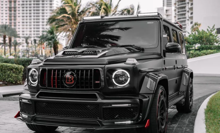 Brabus Mercedes-Benz G63 AMG – Black on Red