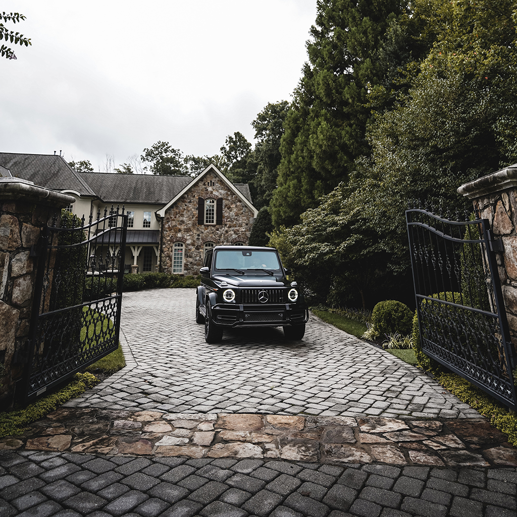 Mercedes-AMG G63 — Designo Night Black Magno on Bengal Red & Black
