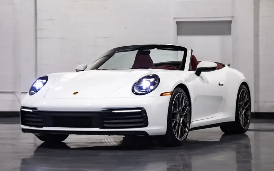 Porsche 911 Carrera 4S – White on Red