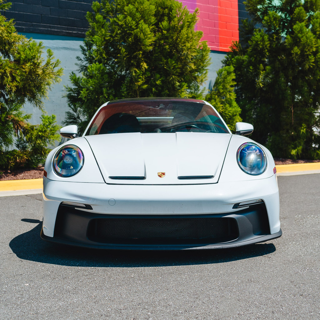 2022 Porsche 911 GT3 — White / Carrara White Metallic on Blac