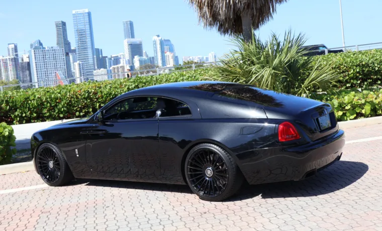 Rolls-Royce Wraith – Black on Black