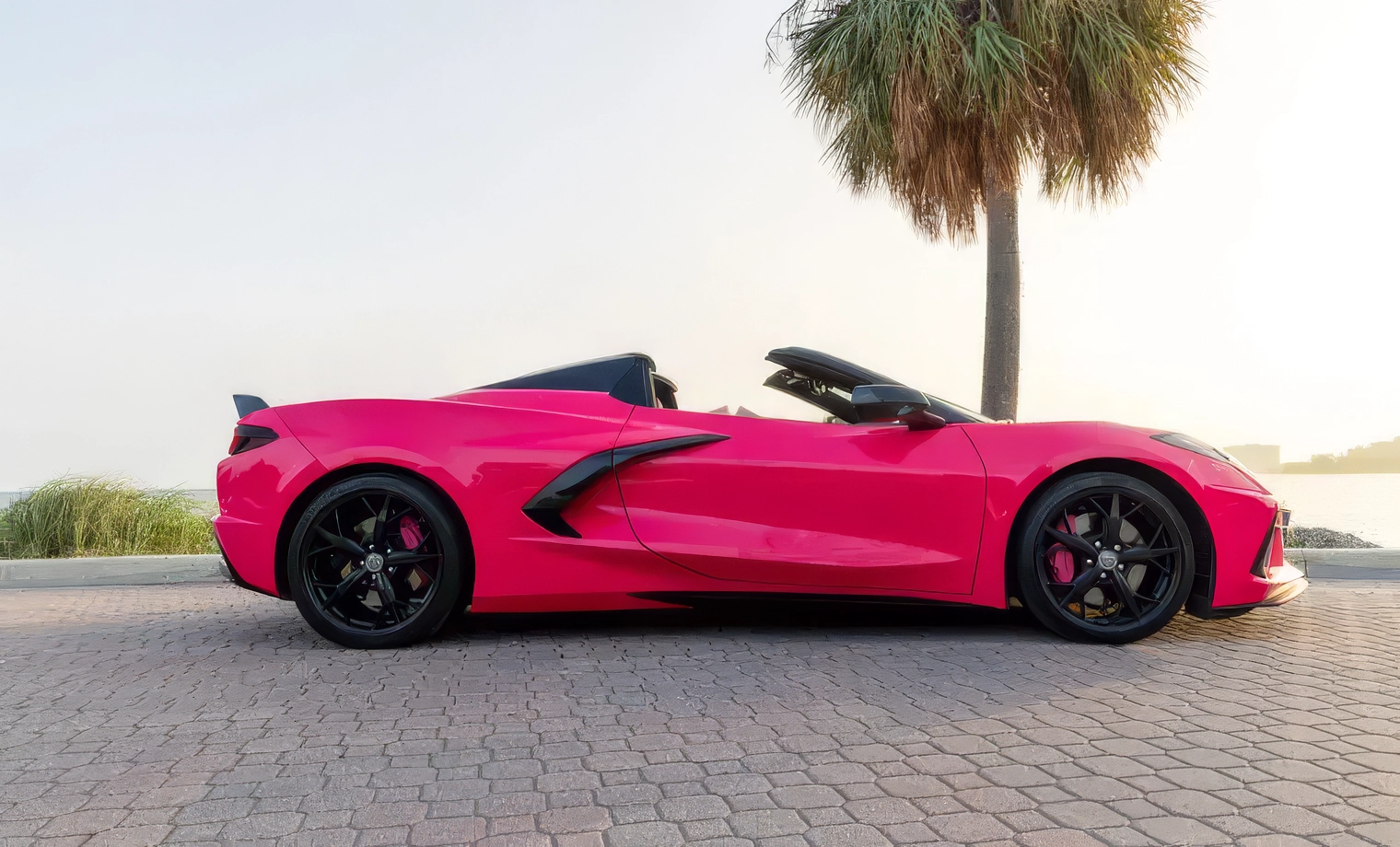 Chevrolet Corvette C8 – Hot Pink on Adrenaline Red