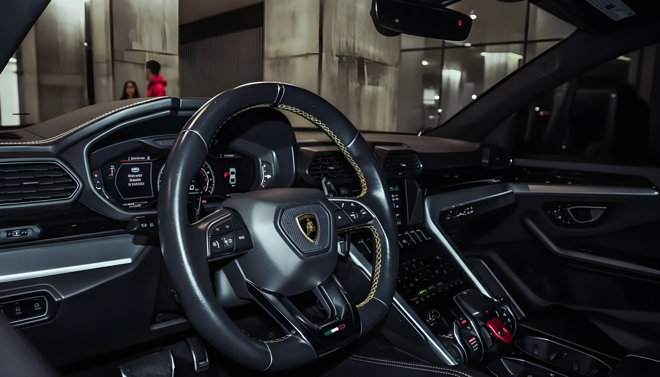 Lamborghini Urus - Nero Helene on Nero (Deep Metallic Black on Black)