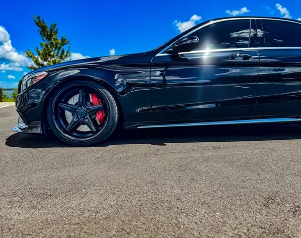 Mercedes Benz C63s AMG  - Black on Black