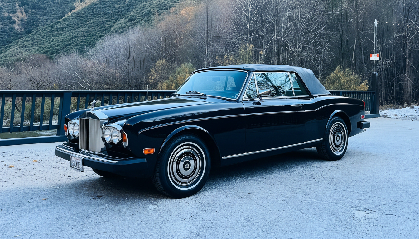 Rolls-Royce Corniche II Convertible - Masons Black